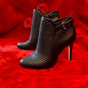 BCBG Black Booties